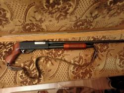 Помповое гладкоствольное ружье 12 калибр, пятизарядка