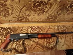 Помповое гладкоствольное ружье 12 калибр, пятизарядка