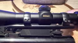 Поворотный кронштейн с оптикой на Бенелли арго