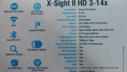 Пpoдам цифpовой прицел (ночь/день) ночного видения AТN X-Sight НD II 3-14х.