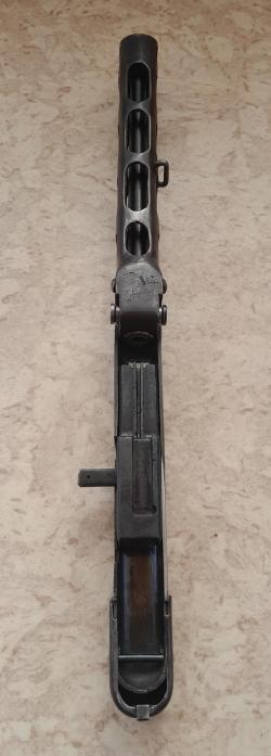 ППШ-41.  Ранний Кожух с Секторным Прицелом. Стволик и Затвор СХП 10х31 мм.  Оригинал.  