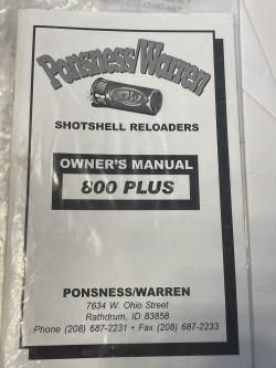 Пресс станок Ponsness Warren 800 PLUS