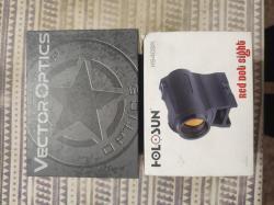 Прицел holosun 403b и Магнифер Vector Optics Paragon 5x30