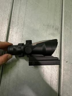 Прицел acog type 4x32 со светонакопителем