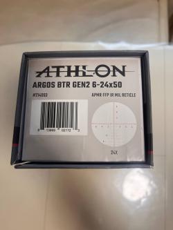 Прицел Athlon Argos BTR GEN 2 6-24x50