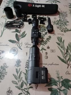 Прицел ATN X-Sight 4K 5-20 дальномер ABL1000