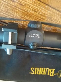 Прицел BURRIS 3X-10X-40mm MATTE BLACK