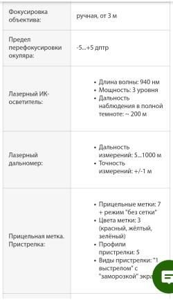 Прицел цифровой день/ночь