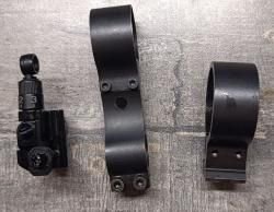 Прицел диоптрический открытый без увеличения для карабина.