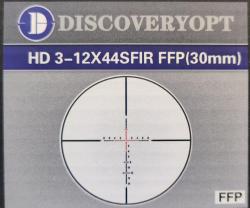 Прицел DISCOVERY HD 3-12×44SFIR FFP (30 mm)