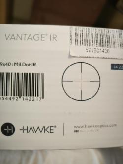 Прицел hawke vantage 3-9x40