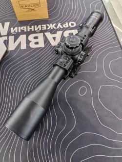 Прицел kahles 6-24x56 moa с быстросьемным креплением spuhr