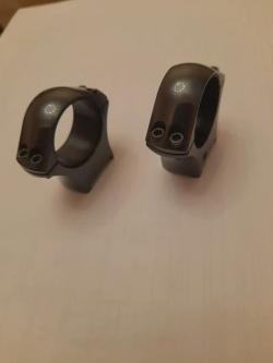 Кольца Sako Optilock d25,4 стояли на Tikka T3 lite.