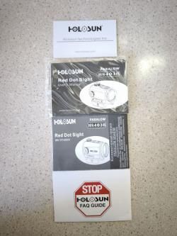 Прицел коллиматорный Holosun HS403B