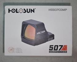 Прицел коллиматорный HOLOSUN HS507COMP (красная точка).