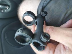 Кронштейн  под оптику, 25мм ласточкин хвост