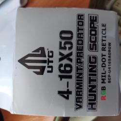 Прицел Leapers 4-16x50 mil dot, кольца 25.4мм.