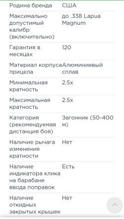 Прицел LeupoLd TX tm || 2.5×20 mm.UltraLight tm.