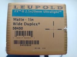 Прицел LeupoLd TX tm || 2.5×20 mm.UltraLight tm.