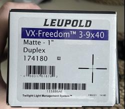 Прицел Leupold vx freedom 3-9x40