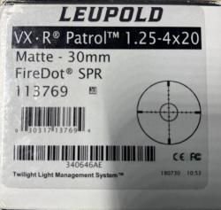 Прицел Leupold VX-R Patrol 1.25-4х20
