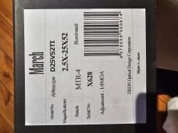 Прицел March 2.5-25X52 tactik