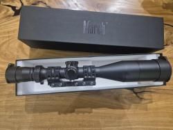 Прицел March-F 3-24x52 прицельная сетка FML-T1 + кронштейн Spuhr SP-3601