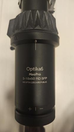 Прицел Meopta Optika6 MeoPro 3-18x50 RD SFP (4K)