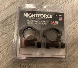 прицел Nightforce NX8 2.5-20x50 F1 MOAR + кольца NF XTRM Ring Set 30mm