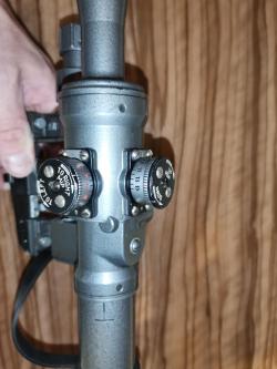 Прицел оптический ПО 4х24 на карабин Тигр