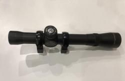 Прицел оптический ПО 4х24М (Беларусь) с кольцами с окошком