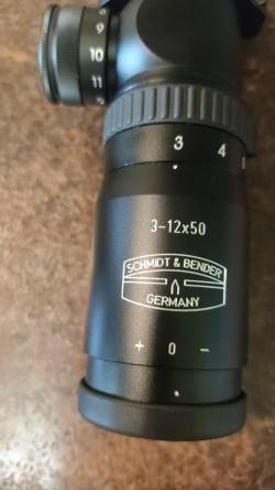 прицел оптический Schmidt & Bender pm2 3-12*50