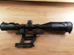 прицел оптический Veber Black Russian 4-16x56 + боковой кронштейн Leapers UTG PRO MTU 016