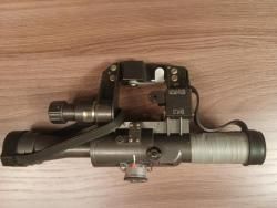 Прицел ПСО-1 на 1300 м для СВД / Тигр, СССР 1967 г. с клеймом "Серп и молот". Оптика 4x24