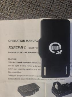 Прицел Quarta Flipup2