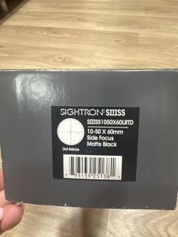Прицел SiGHTRON SIIISS 10-50*60LRTD