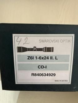 Прицел SWAROVSKI Z6i 1-6x24
