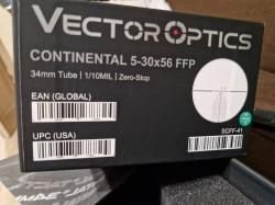 Прицел Vector Optics Continental 5-30x56 Zero Stop FFP VEC-MBR (модель SCFF-41)