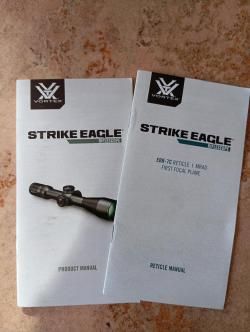 Прицел Vortex Strik Egle 5-25х56 FFP EBR-7c MRAD