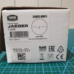 Прицел Yukon Jaeger Егерь 1-4х24 с меткой HB01i