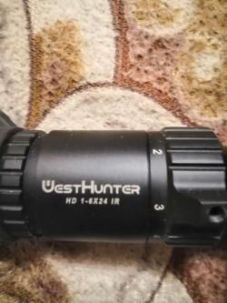 Прицел загонник Вест хантер 1-6х24