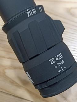 Прицел Zero Compromise 4-20x50 CCW Tremor3