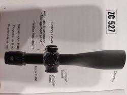 прицел Zero Compromise Optic ZC527 5-27x56 FFP с сеткой MPCT3X в комплекте с
