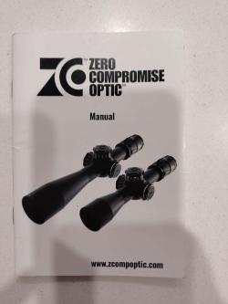 прицел Zero Compromise Optic ZC527 5-27x56 FFP с сеткой MPCT3X в комплекте с