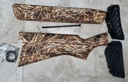 Приклад + Цевье МР-155 Камуфляж "КАМЫШ Желтый"