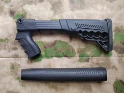 приклад c рукояткой DLG9003 для МР-153 МР-133 цевьё МР-155 ИжМех