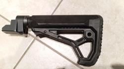 приклад FAb defense  GL-core с трубой Ar comspec от Custom guns адаптер Armacon