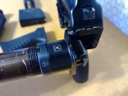 Приклад FAb defense GL-core с трубой и адаптером LAC и щекой.