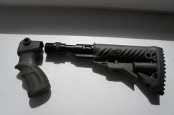Приклад Fab Defense с компенсатором отдачи для Remington 870