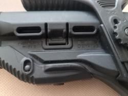 Приклад fab defense с переходником для свдс